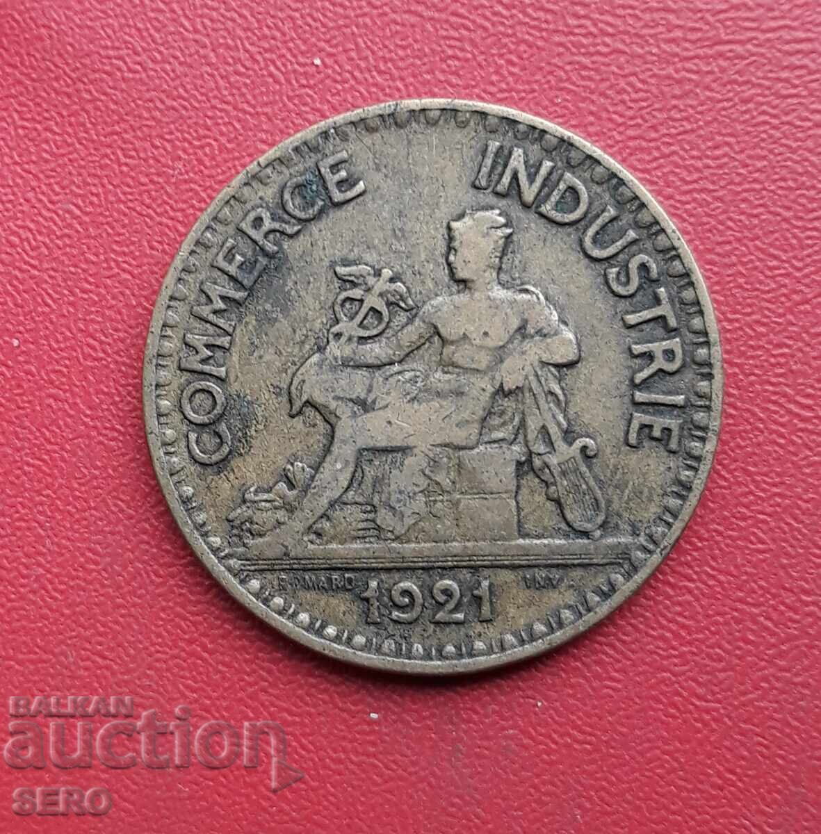 Γαλλία-2 φράγκα 1921 με τιμή 1.00 BGN | € 0.51