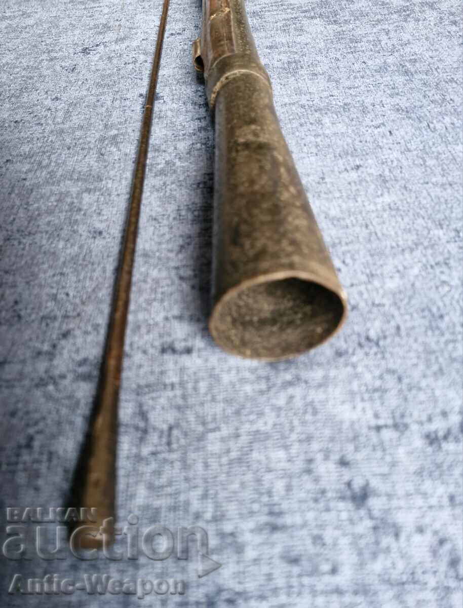 Gun with folding stock. Trombone, Musket around 1830-1850 - 7 Gun with folding stock. Trombone, Musket around 1830-1850 - 7