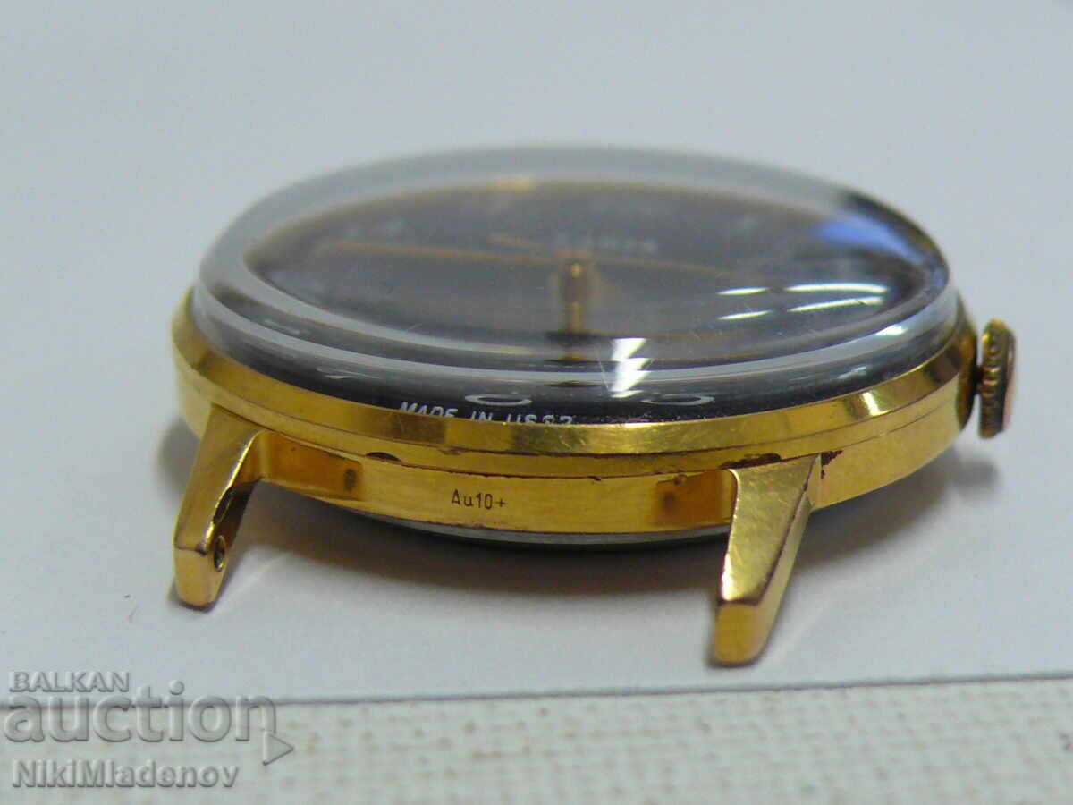 Auction Gold-plated Zaria/Zarya Men's Mechanical Wristwatch, BZC! Auction Gold-plated Zaria/Zarya Men's Mechanical Wristwatch, BZC!