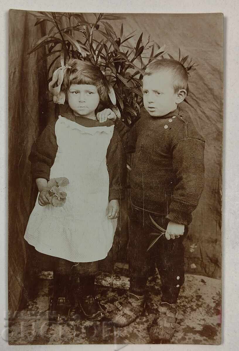 COPII COPIL POZĂ VECHE FOTOGRAFIE DIN ANII 1920