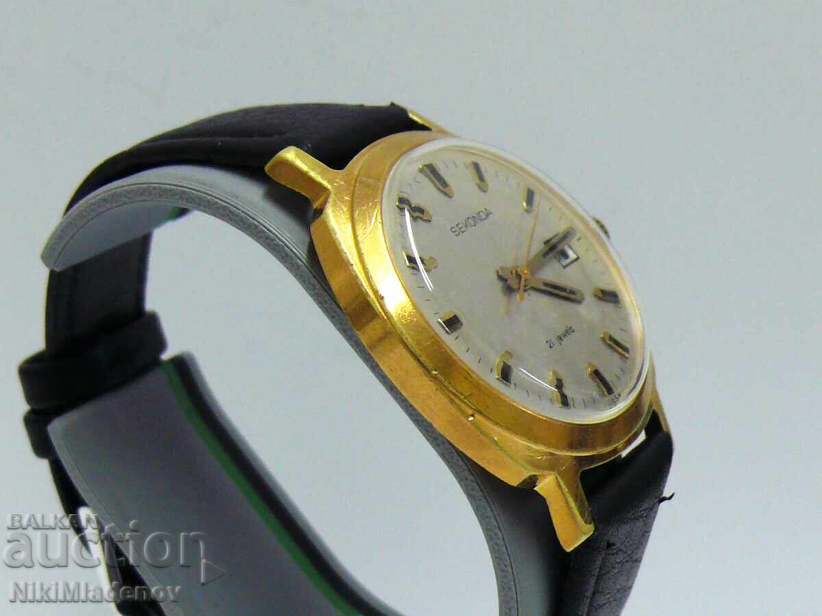 Delivery of Soviet SEKONDA/Slava Men's Wristwatch, Working, BZC! Delivery of Soviet SEKONDA/Slava Men's Wristwatch, Working, BZC!