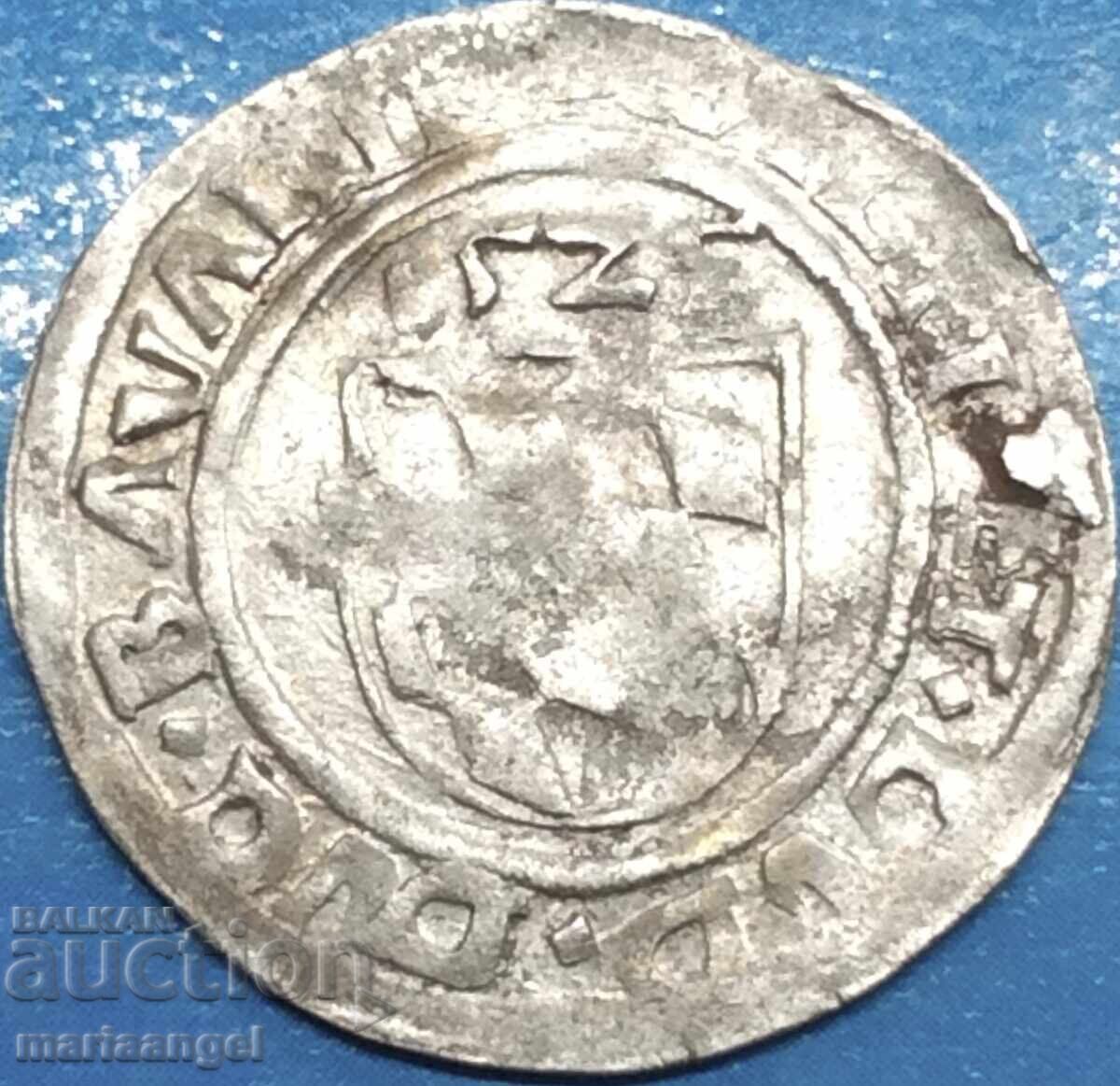 2 кройцера 1525 Германия Бавария сребро - 6 2 кройцера 1525 Германия Бавария сребро - 6