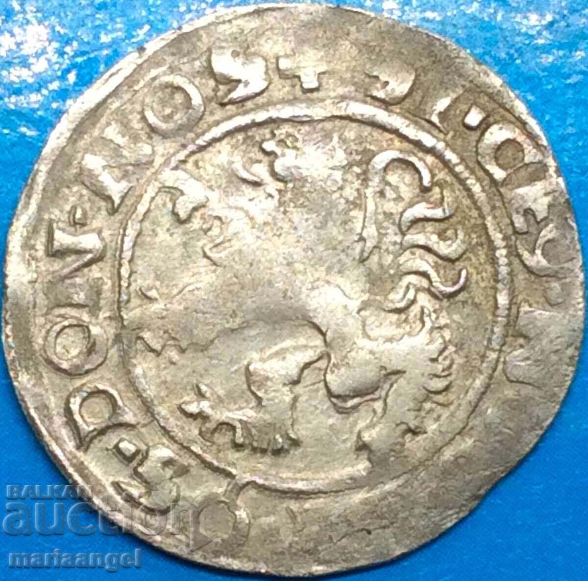 2 кройцера 1525 Германия Бавария сребро - 7 2 кройцера 1525 Германия Бавария сребро - 7