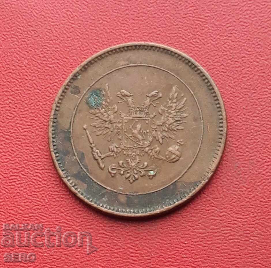 Russia/for Finland/ 5 penniä 1917 with price 5.00 BGN | € 2.56