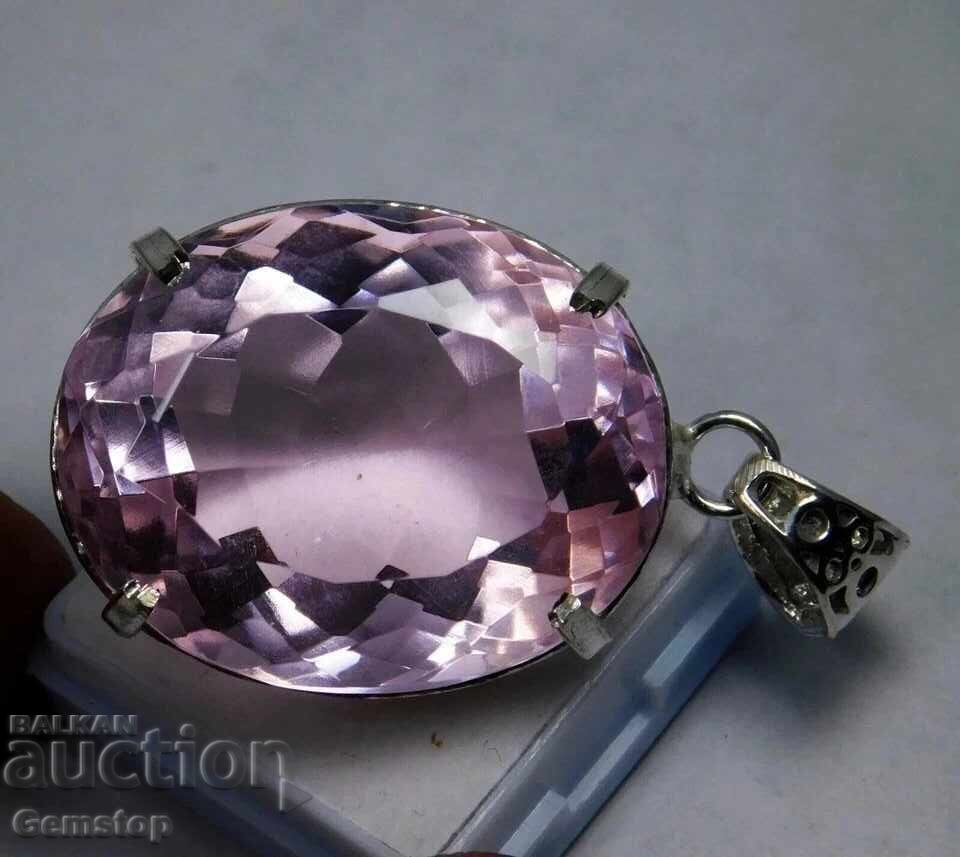 ΒΖΤ! 13.25 καράτια φυσικό ασημένιο μενταγιόν με τοπάζι από 1 καράτι! ΒΖΤ! 13.25 καράτια φυσικό ασημένιο μενταγιόν με τοπάζι από 1 καράτι!