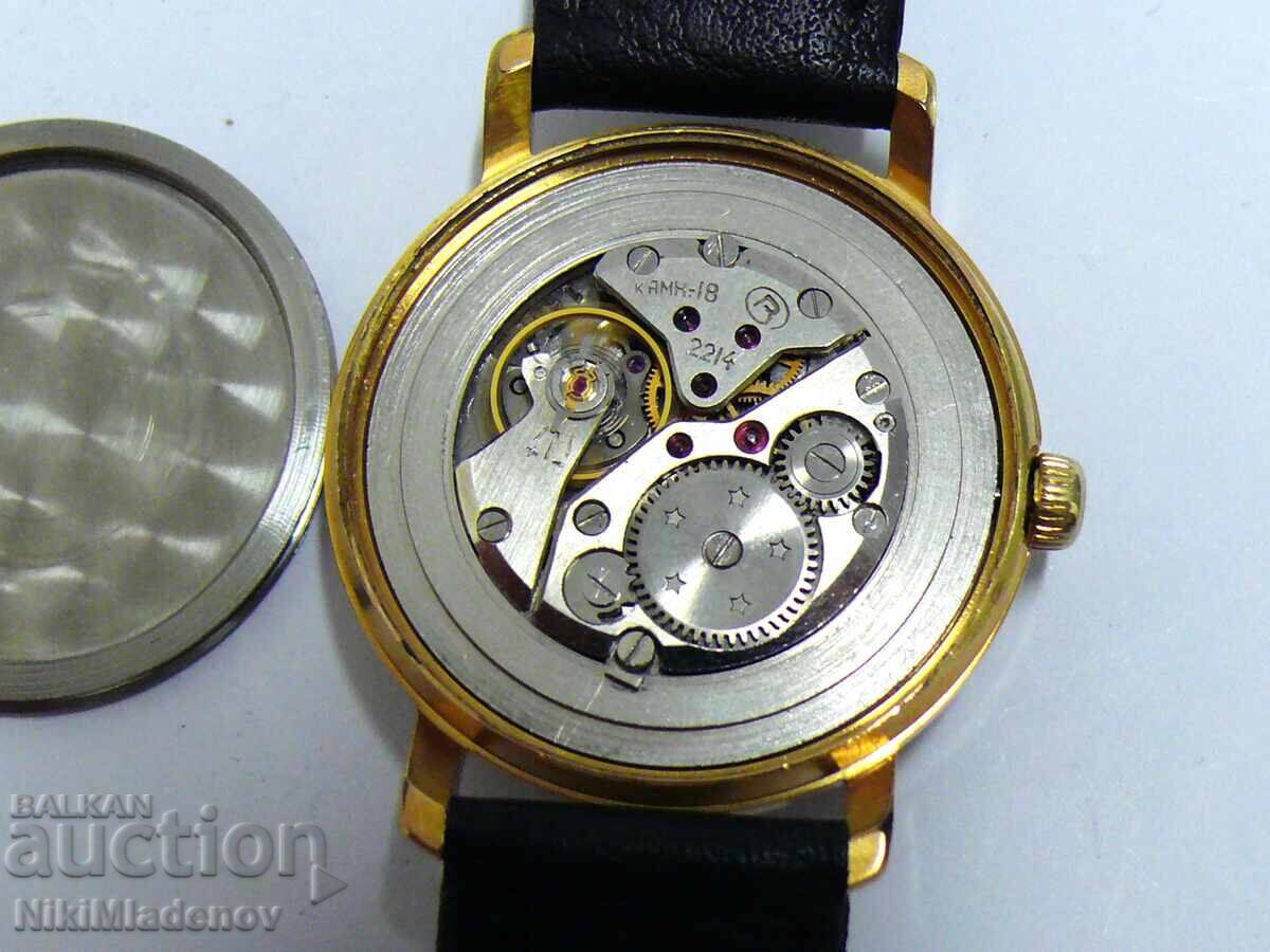 Soviet VOSTOK/Vostok Gold-Plated Men's Wristwatch, BZTs! - 12