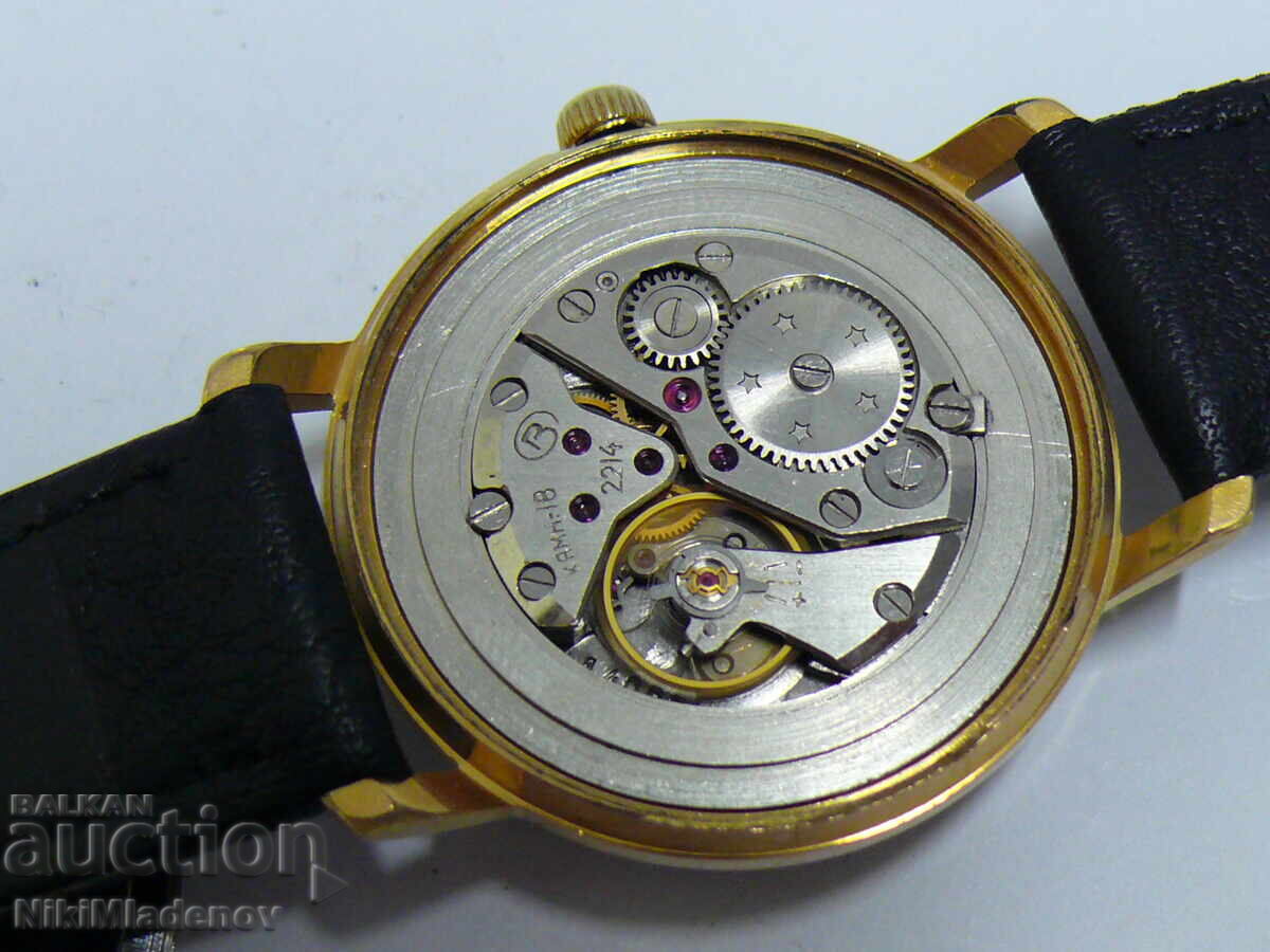 Soviet VOSTOK/Vostok Gold-Plated Men's Wristwatch, BZTs! - 13