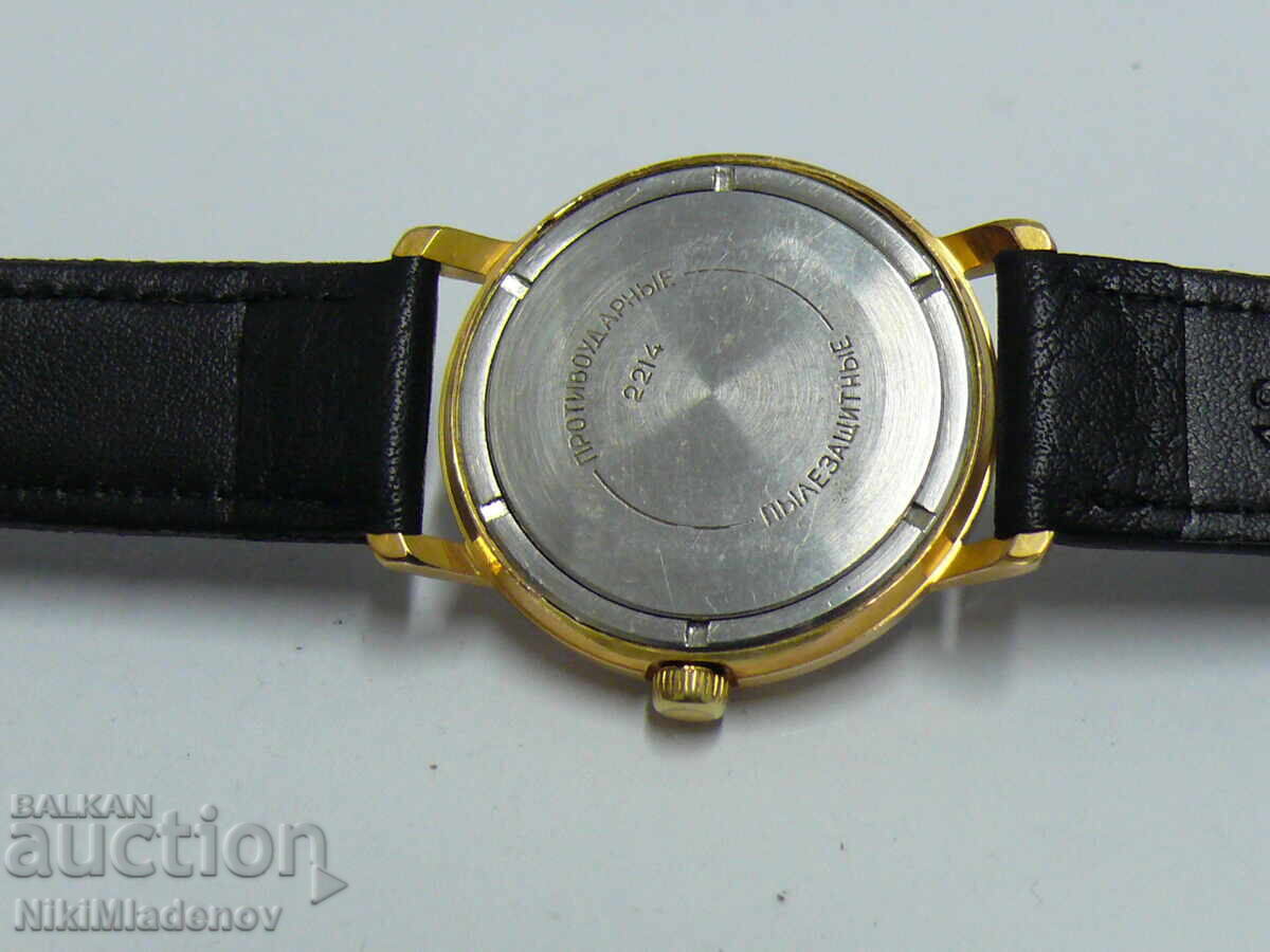 Soviet VOSTOK/Vostok Gold-Plated Men's Wristwatch, BZTs! - 10
