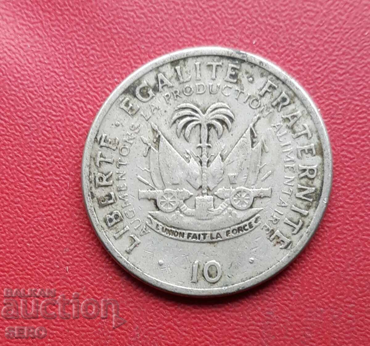 Haiti - 10 Centimes 1975 F.A.O