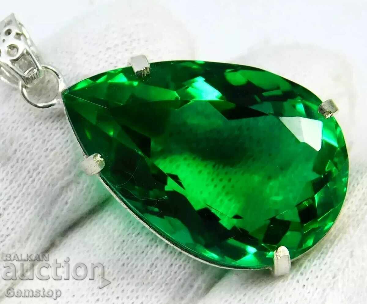 ΒΖΤ! 17.85 καράτια φυσικό ασημένιο μενταγιόν με τοπάζι από 1ct! - 5 ΒΖΤ! 17.85 καράτια φυσικό ασημένιο μενταγιόν με τοπάζι από 1ct! - 5