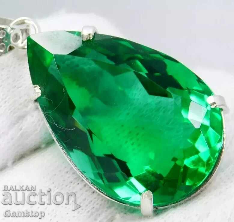 ΒΖΤ! 17.85 καράτια φυσικό ασημένιο μενταγιόν με τοπάζι από 1ct! - 7 ΒΖΤ! 17.85 καράτια φυσικό ασημένιο μενταγιόν με τοπάζι από 1ct! - 7