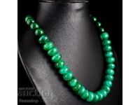 ΒΖΤ! 660 καράτια μονόσειρο κολιέ σμαραγδιού από 1€!