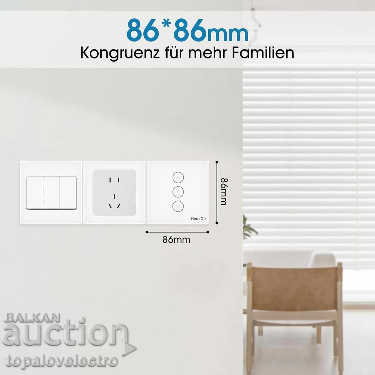 Auction  NEW! WiFi timer for blinds, Alexa/Smart Life, without neutral wire