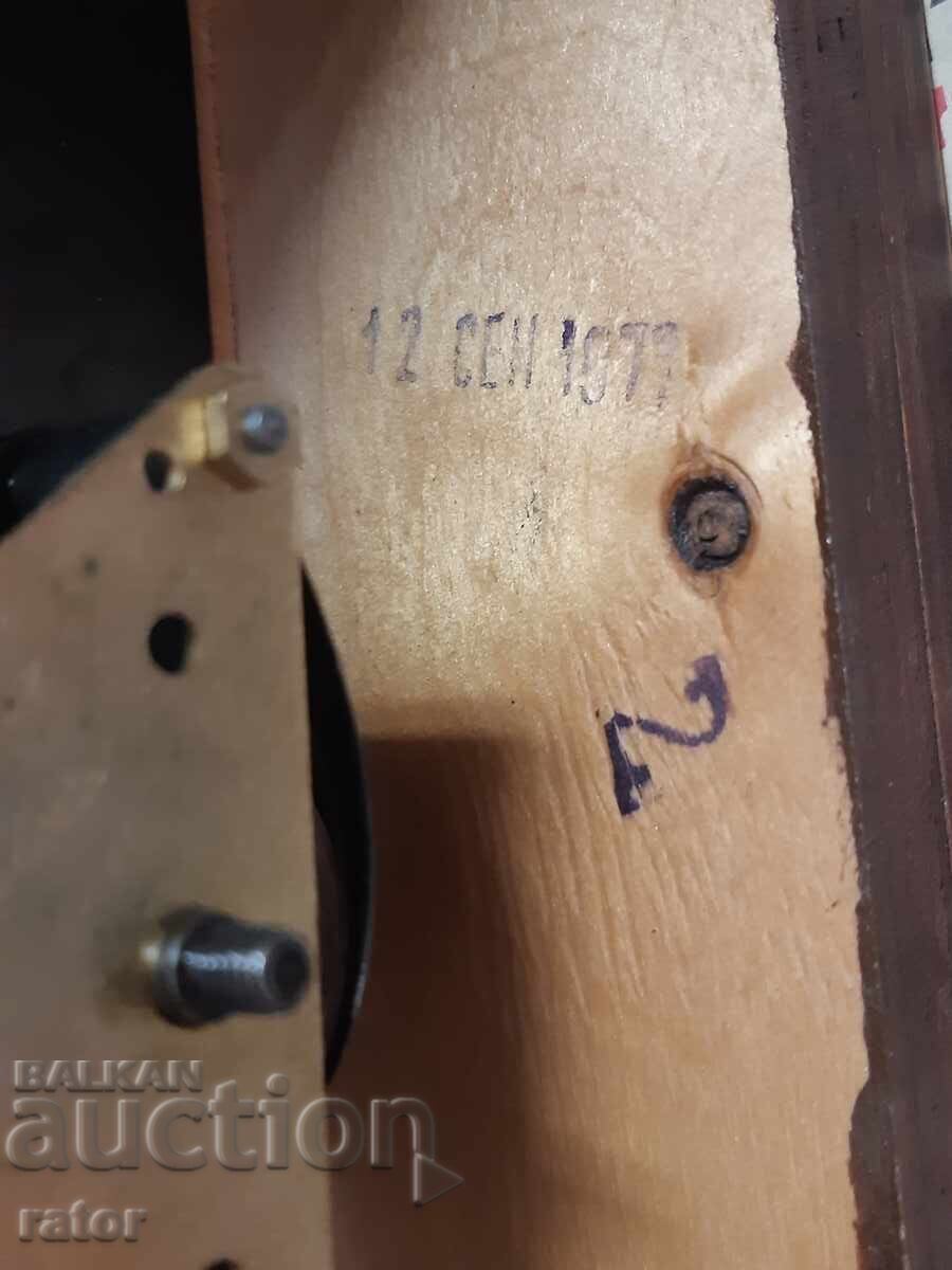 Rare vintage desktop weekly clock MAYAK 1977. Works - 7 Rare vintage desktop weekly clock MAYAK 1977. Works - 7