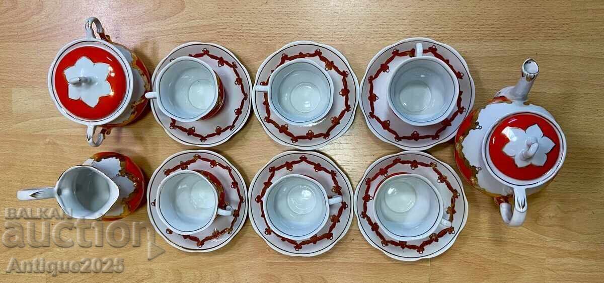 Чаен сервиз „Бутон“, Барановка (СССР) нов с цена € 150.00 | 293.38 лв.