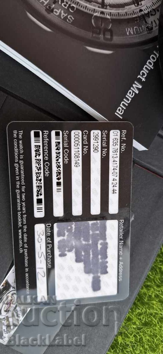 Auction  ORIS Williams F1 Team Watch