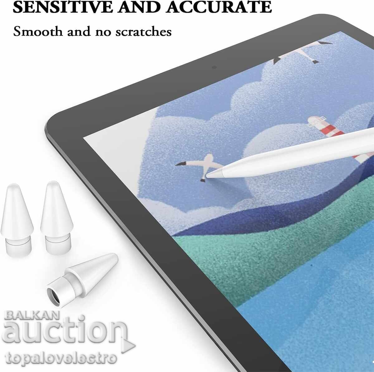 Delivery of NEW! 4 high-sensitivity tips + charging adapter A