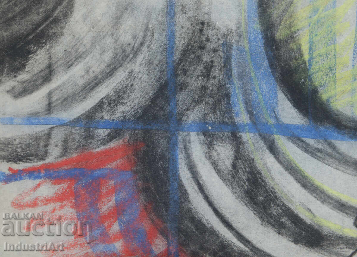 Livrarea Artă contemporană desen pastel compoziție abstractă Livrarea Artă contemporană desen pastel compoziție abstractă