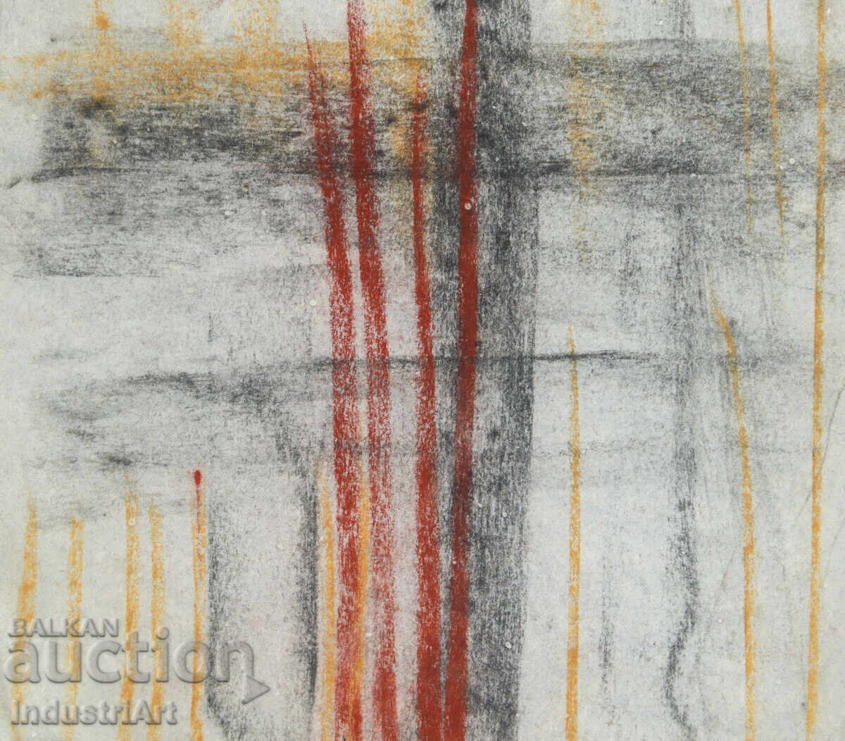 Μοντέρνα τέχνη σχέδιο παστέλ αφηρημένη σύνθεση - 5