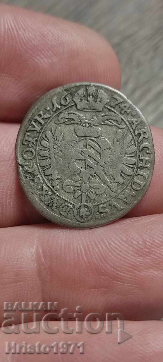 6 кройцера 1674 с цена 75.00 лв. | € 38.35 6 кройцера 1674 с цена 75.00 лв. | € 38.35