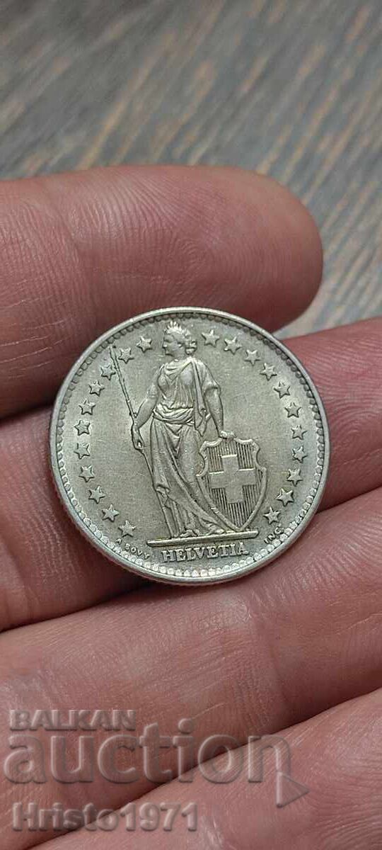 2 Francs 1965 with price 35.00 BGN | € 17.90 2 Francs 1965 with price 35.00 BGN | € 17.90