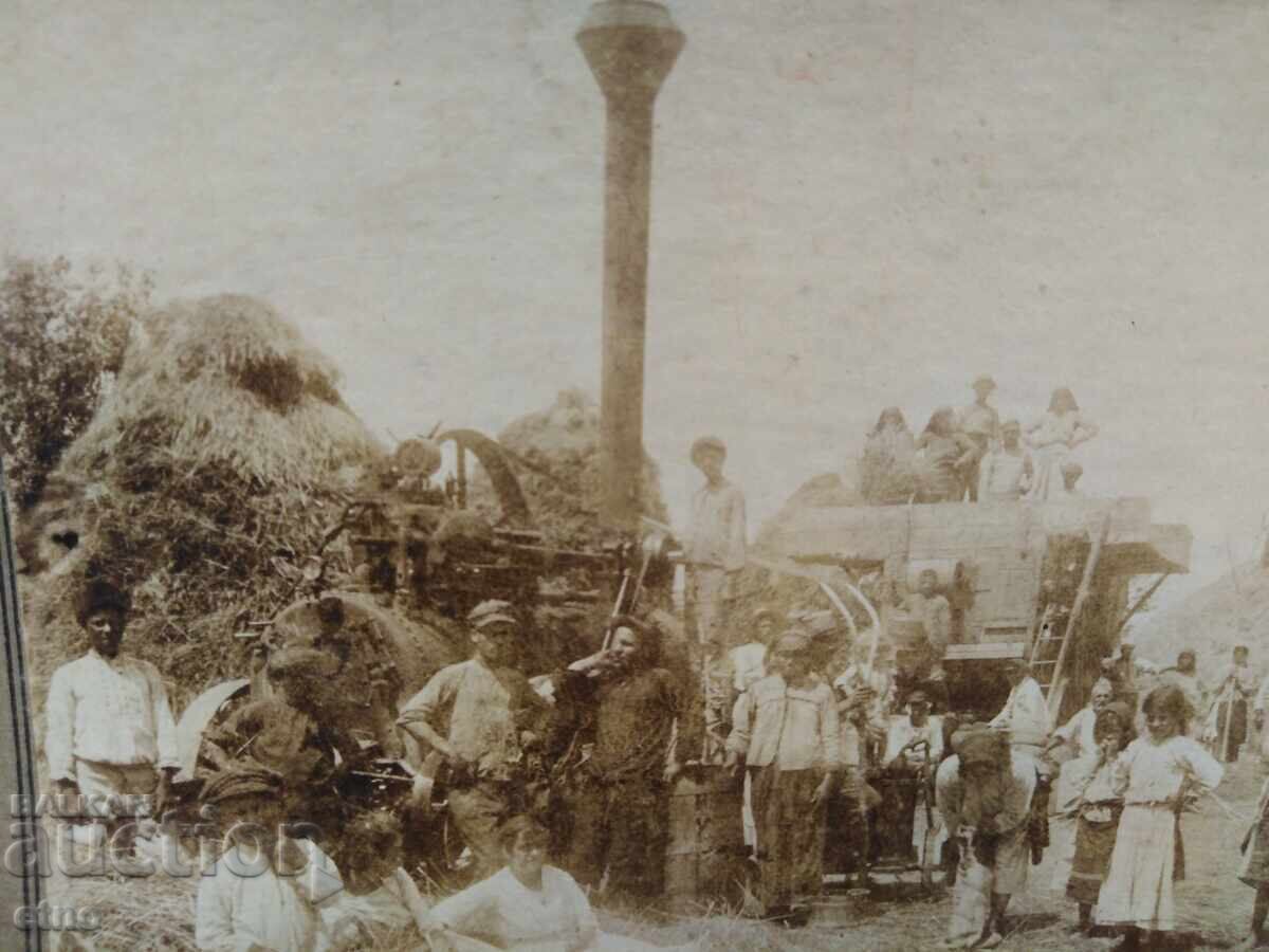 Доставка на 1920 Г. ПАРНА МАШИНА,БАЛИРОВАЧКАЦарска пощ. картичка