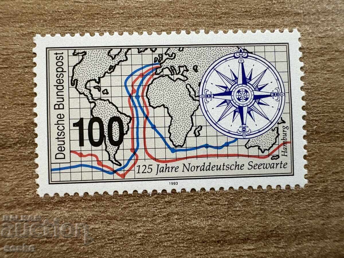 Германия - 125 г. Северногермански институт за... (1993) MNH Германия - 125 г. Северногермански институт за... (1993) MNH