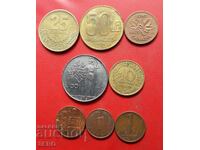 Mixed lot of 8 coins