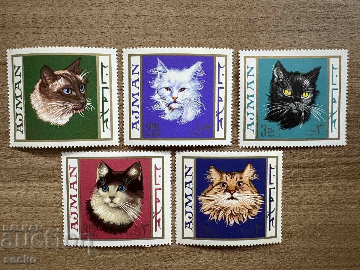 Ajman - Cats (1968) MNH Ajman - Cats (1968) MNH