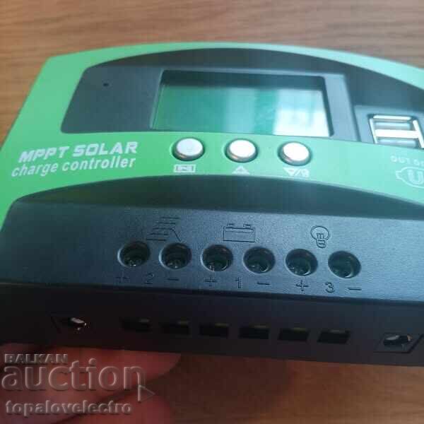 Livrarea NOU! Controler Solar MPPT 60A cu ecran LCD