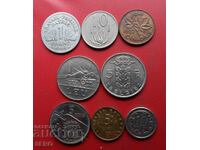 Mixed lot of 8 coins