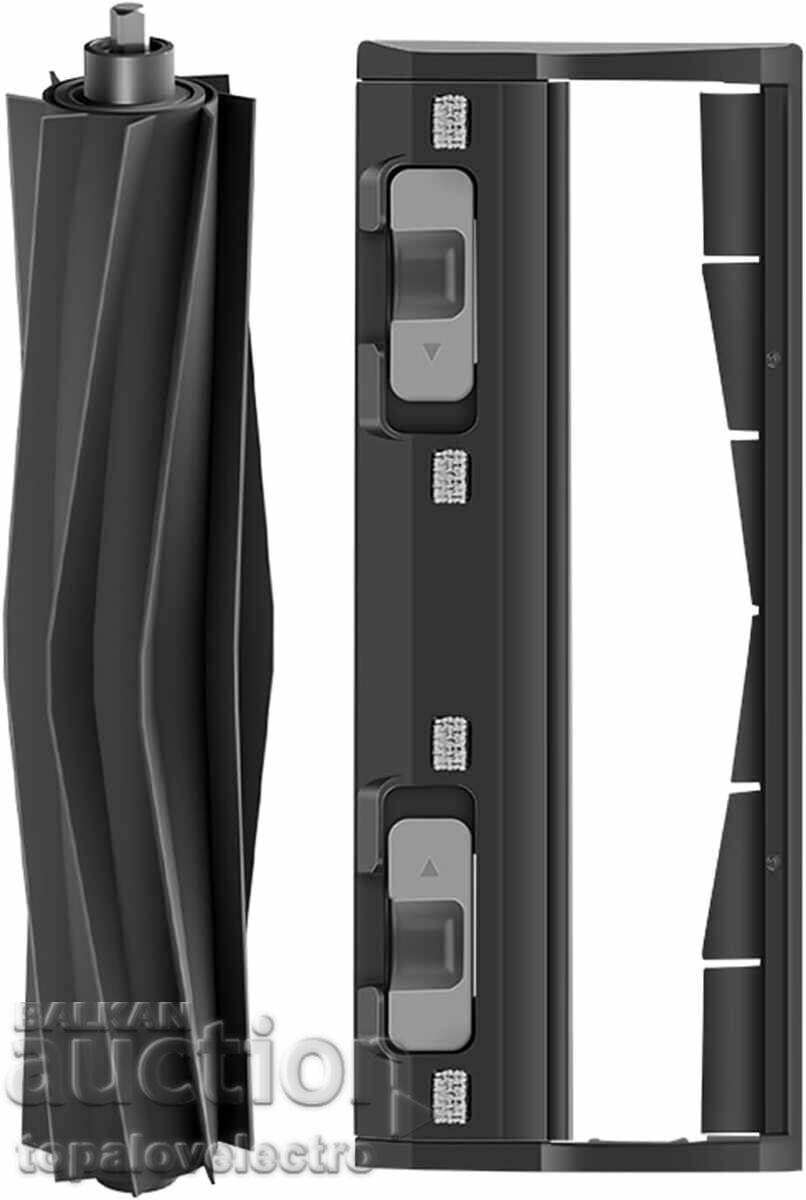 Perie principală de cauciuc și capac pentru Ecovacs Deebot X1/X1 Omni/T1 Perie principală de cauciuc și capac pentru Ecovacs Deebot X1/X1 Omni/T1