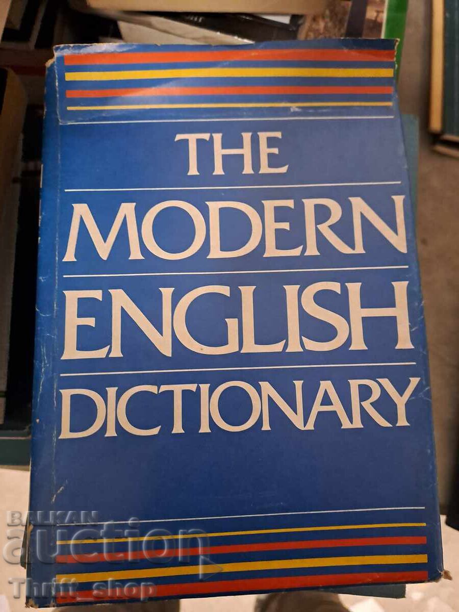 Dicționarul englez modern Dicționarul englez modern