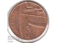 United Kingdom - 1 Penny - 2010 - KM# 1107 - Elizabeth II 4th portrait