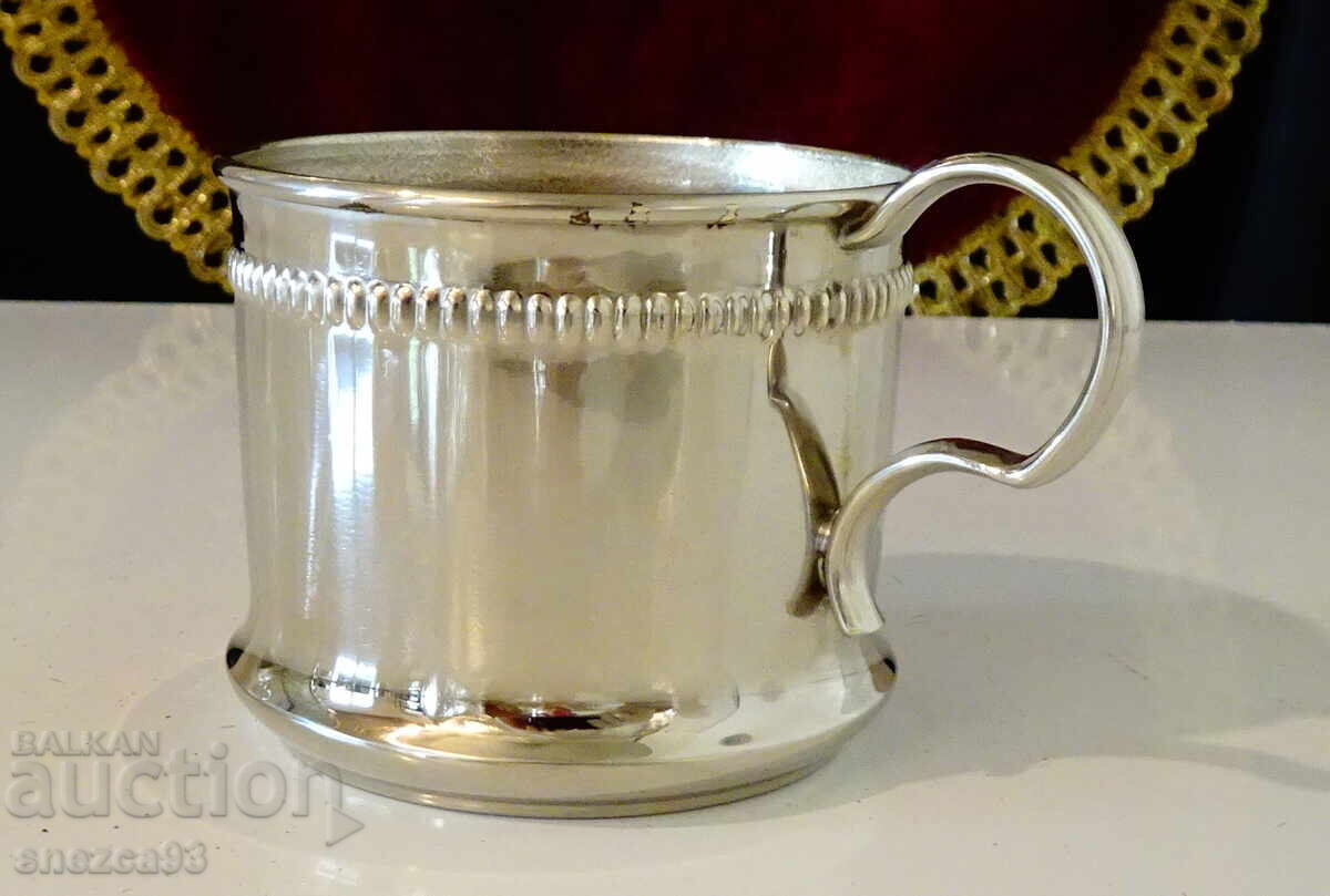 Delivery of Silver-plated wine, coffee, tea cup, pearl relief