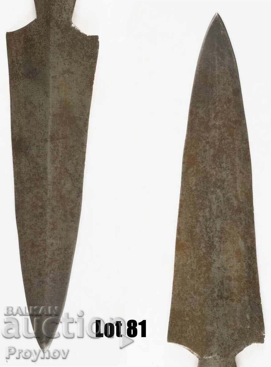 Suliță de vânătoare din Tanzania, tribul Hadza, 31 cm - 7