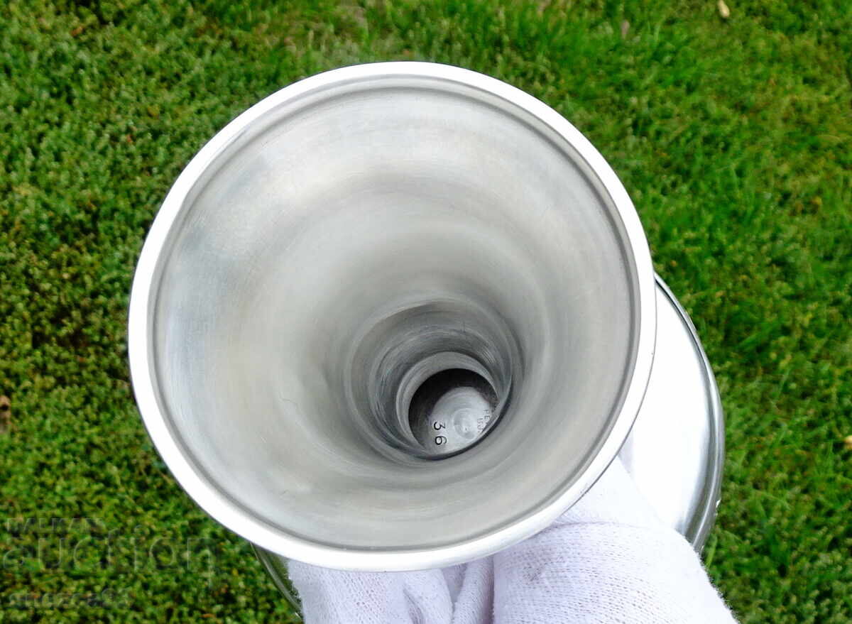 Viking pewter wine goblet, cup 18 cm, 500 ml, Dragon - 6