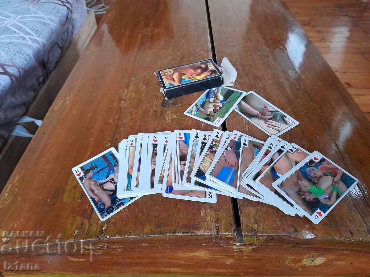 Licitație Cărți de joc erotice vechi