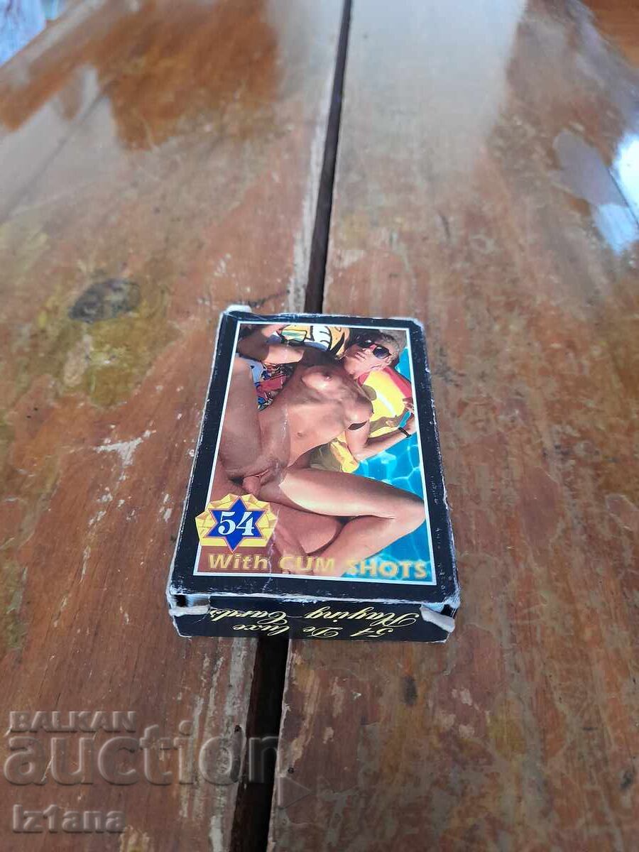 Cărți de joc erotice vechi