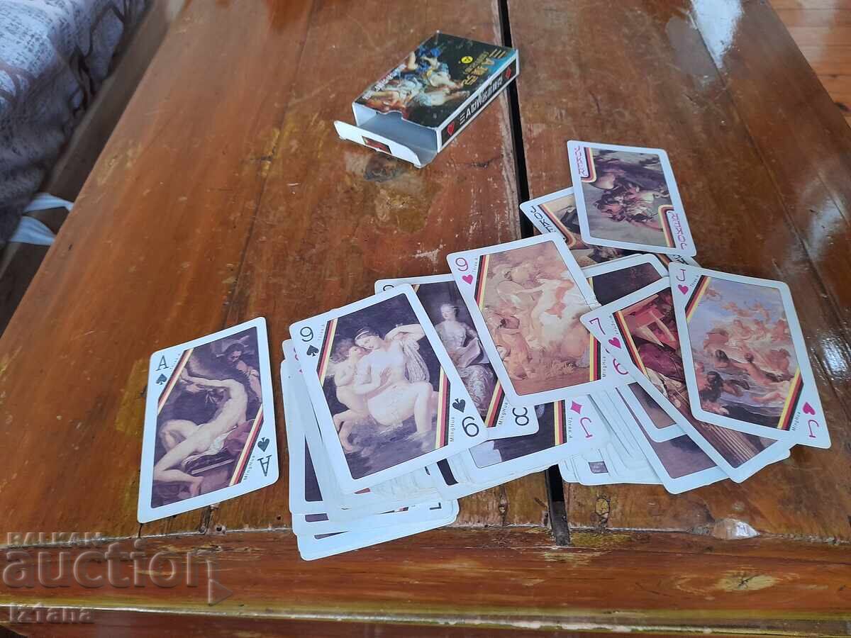 Δημοπρασία Παλιά ερωτικά τραπουλόχαρτα