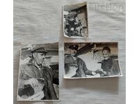 POST POSTMAN BADGE COCKADE PHOTOS LOT 3 PIECES