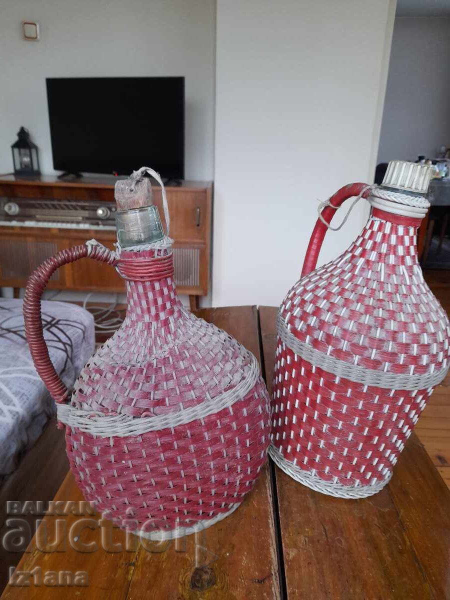 Auction  Old damajana, damajani