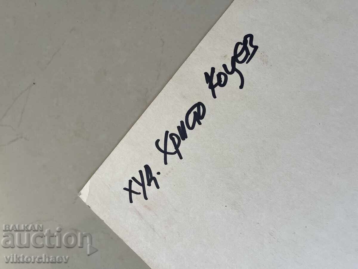 Χριστο Κότσεφ πίνακας - “Πετεινός” αυθεντική τεχνική - 5