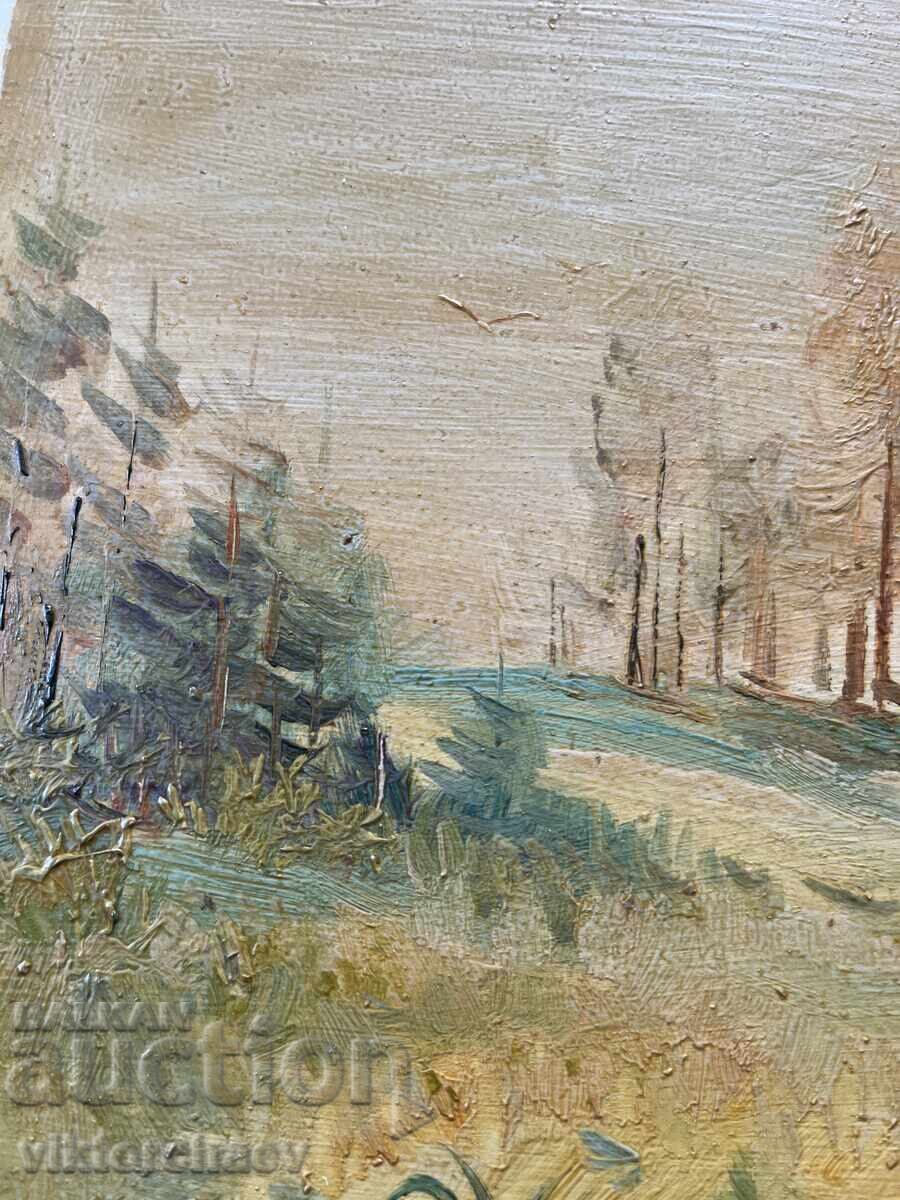 Delivery of Georgi Lazarov Zhoro Painting - "Landscape" 1995