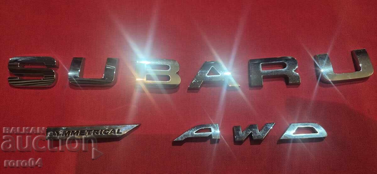 Delivery of SUBARU SYMMETRICAL AWD