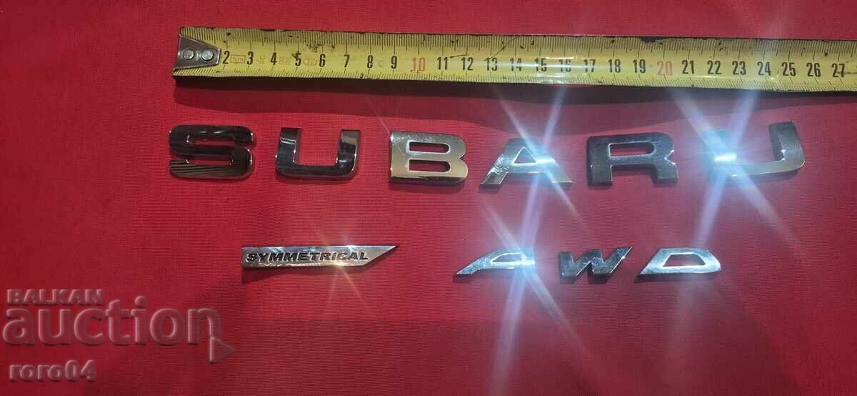 SUBARU SYMMETRICAL AWD - 5