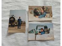 AVION AVIATOR IUGOSLAVIA 198..g. POZE LOT 3 BUCĂȚI