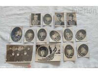 SOFIA MILITARĂ 1935. FOTOGRAFII LOT 14 BUCĂȚI