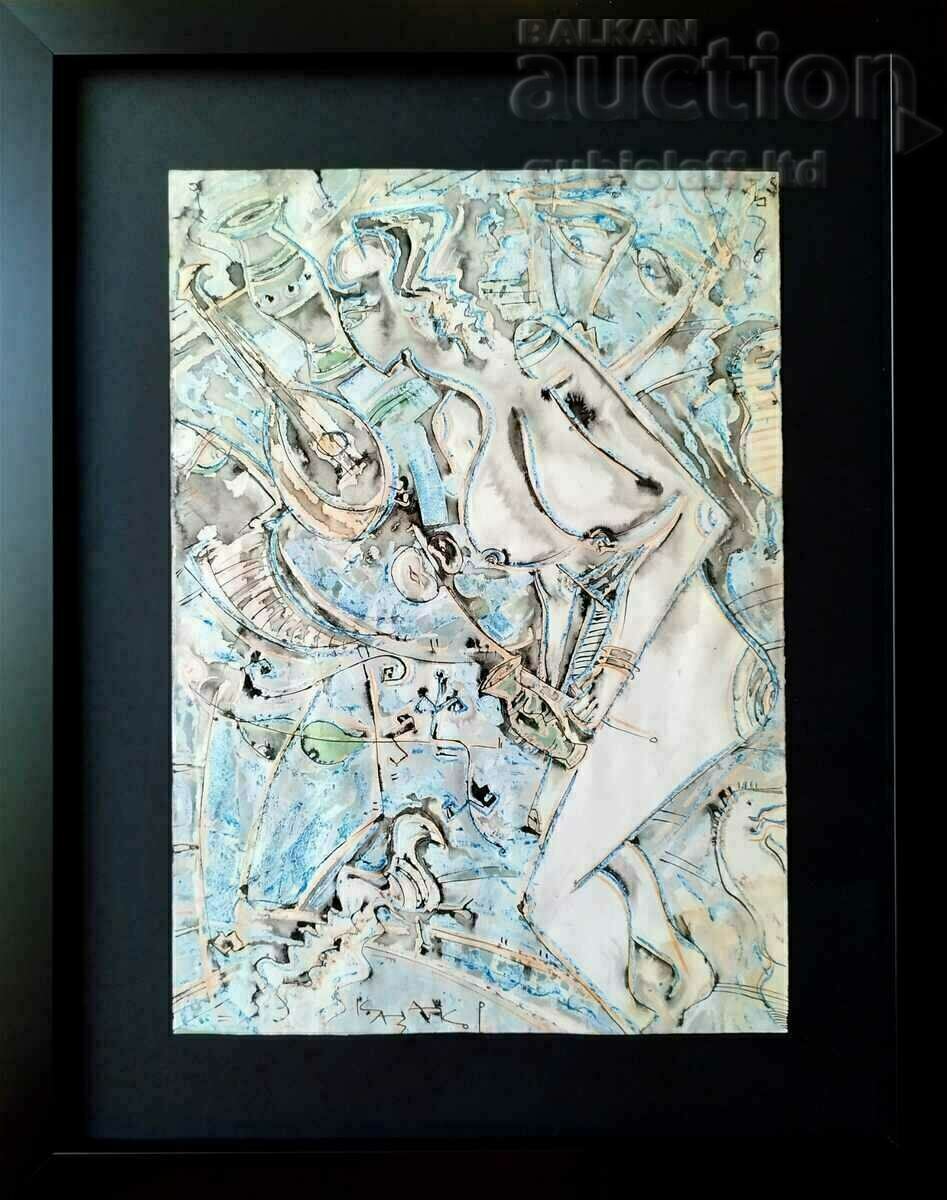 Ζωγραφική, σύνθεση, τέχνη. D. Kazakov-Nero (1933-1992)