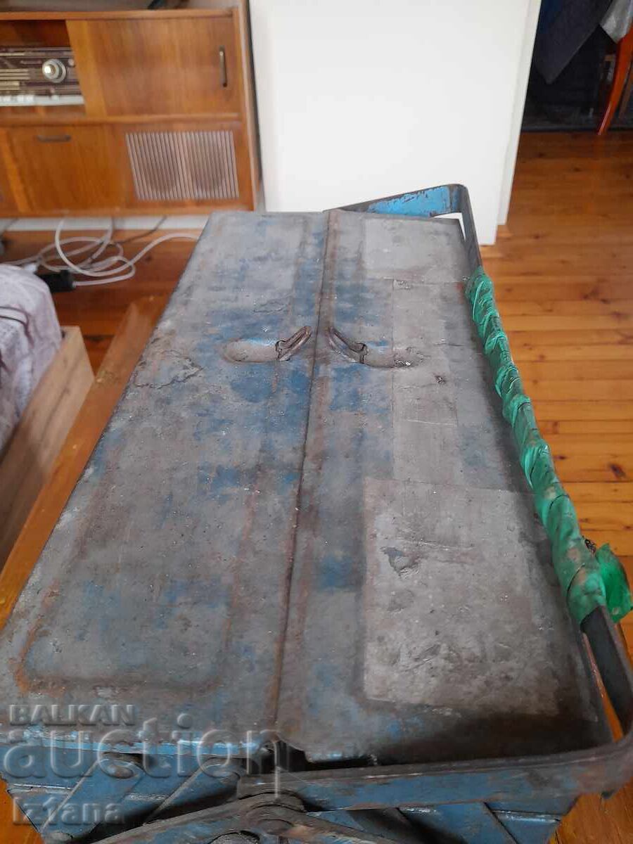 Старо метално сандъче за инструменти - 5